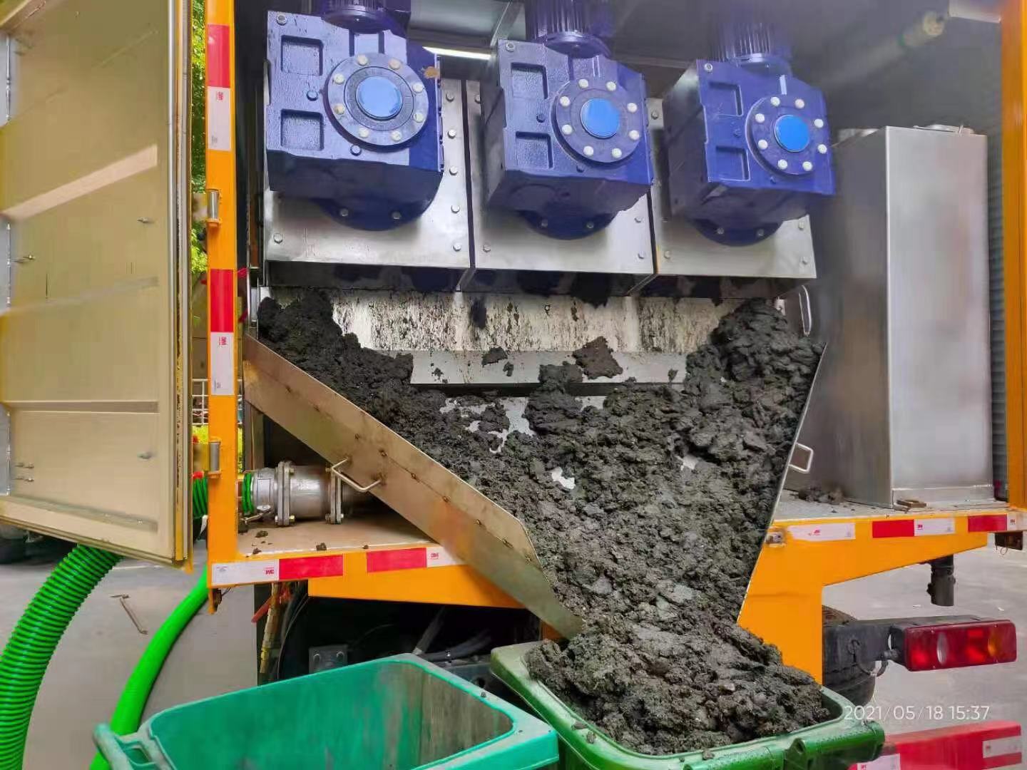 刚察化粪池清掏城市维护站-泥浆净化干湿分离处理